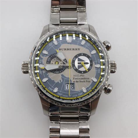 burberry endurance men& 39|FS Burberry Endurance World Watch chronograph BU7503 with .